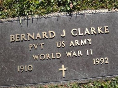Bernard I Clarke on Sysoon