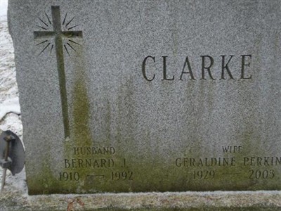 Bernard I Clarke on Sysoon