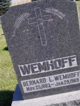 Bernard Leonard Wemhoff on Sysoon