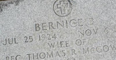 Bernice B. McGowan on Sysoon