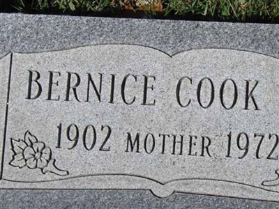 Bernice Cook Ek on Sysoon
