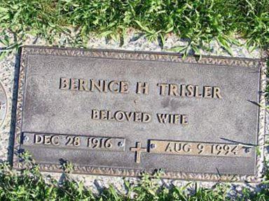 Bernice H. Carter Trisler on Sysoon