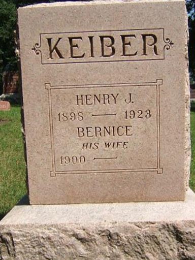 Bernice Keiber on Sysoon