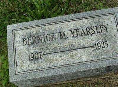 Bernice M Yearsley on Sysoon