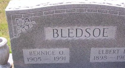 Bernice O Bledsoe on Sysoon