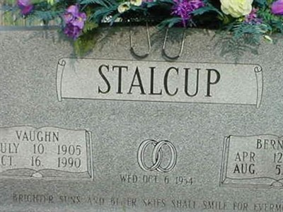 Bernice Stalcup on Sysoon
