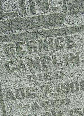 Bernice Stewart Camblin on Sysoon