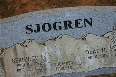 Berniece L Sjogren on Sysoon