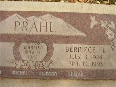 Berniece Prahl on Sysoon