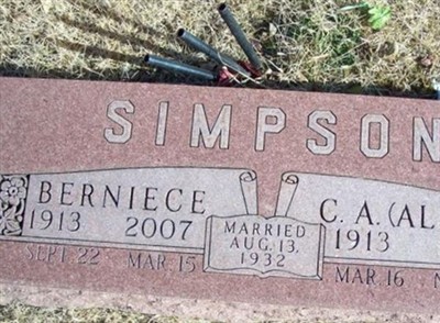 Berniece Simpson on Sysoon