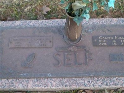 Berniece Trammell Self on Sysoon