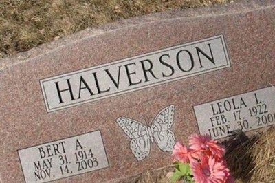 Bert A. Halverson on Sysoon