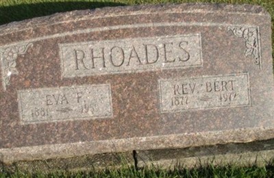 Bert Rev Rhoades on Sysoon