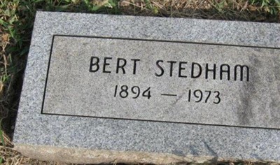 Bert Stedham on Sysoon