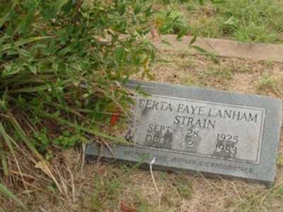 Berta (Bert) Fay Lanham Strain on Sysoon