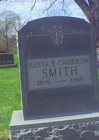 Berta E Smith Cameron on Sysoon