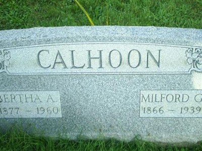 Bertha A. Neff Calhoon on Sysoon