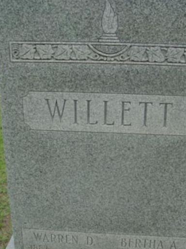 Bertha A. Willett on Sysoon