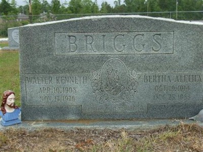 Bertha Aletha Briggs on Sysoon