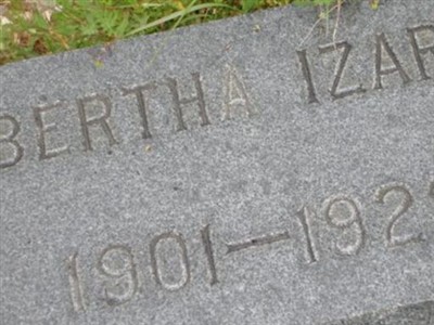Bertha Allen Chambers Izard on Sysoon