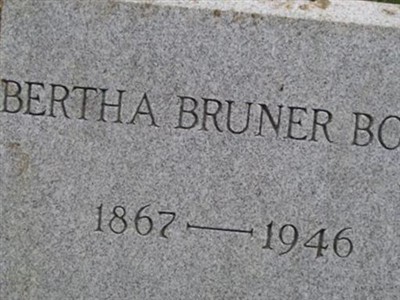 Bertha Bruner Bown on Sysoon