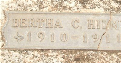 Bertha C Hilmer on Sysoon