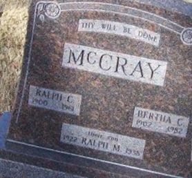 Bertha C. McCray on Sysoon
