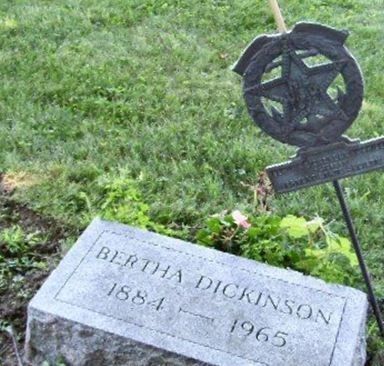 Bertha Dickinson McBride on Sysoon