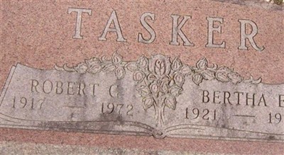 Bertha Elizabeth Martin Tasker on Sysoon