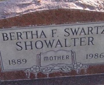 Bertha Frances (Diller) Swartz on Sysoon