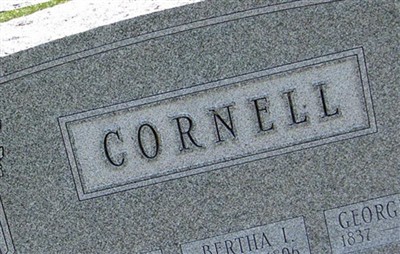 Bertha I Cornell on Sysoon