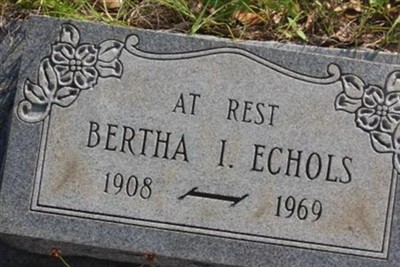 Bertha I Echols on Sysoon