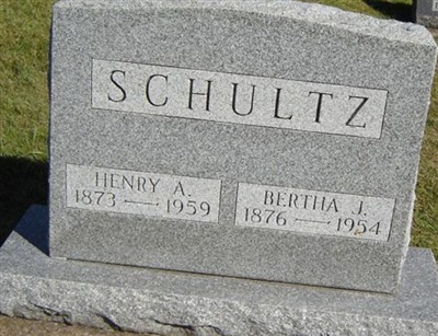 Bertha J. McSperrin Schultz on Sysoon