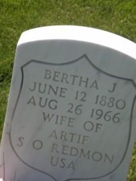 Bertha J Redmon on Sysoon
