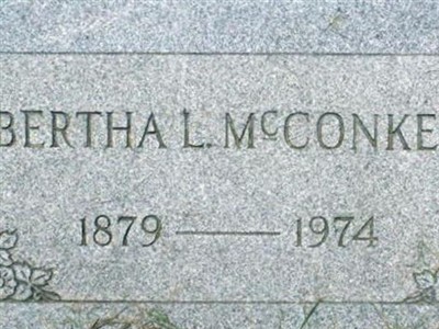 Bertha L. McConkey on Sysoon