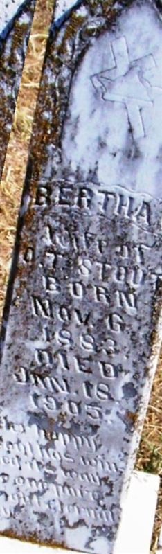 Bertha L. Stout on Sysoon