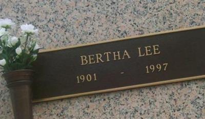 Bertha Lee on Sysoon