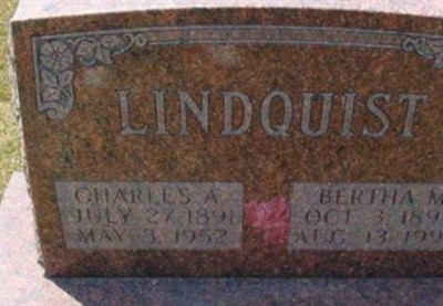 Bertha M Lindquist on Sysoon