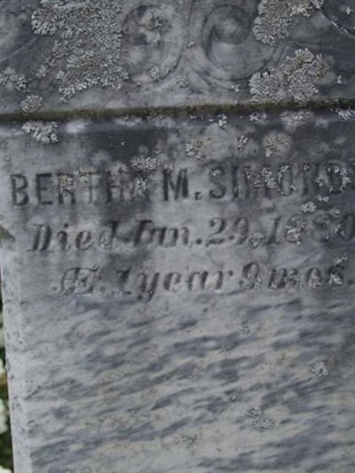 Bertha M. Simonds on Sysoon