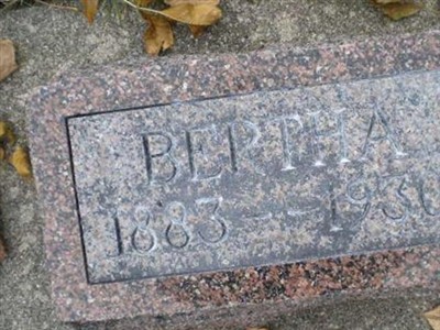 Bertha M Wenzel Pierson on Sysoon