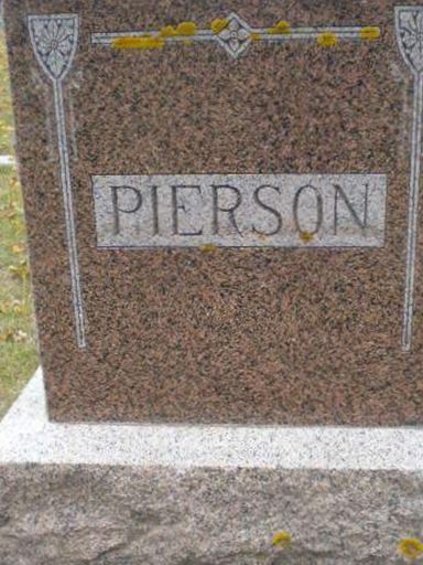 Bertha M Wenzel Pierson on Sysoon