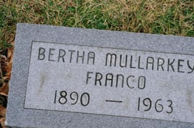 Bertha Mullarkey Franco on Sysoon