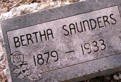 Bertha Saunders on Sysoon