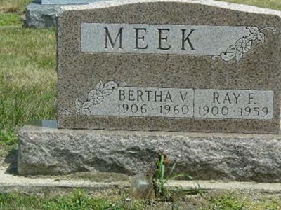 Bertha V Meek on Sysoon