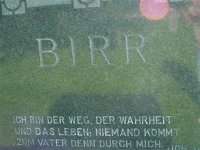 Bertha W Birr on Sysoon