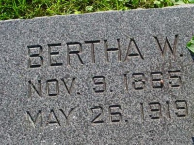 Bertha W Birr on Sysoon