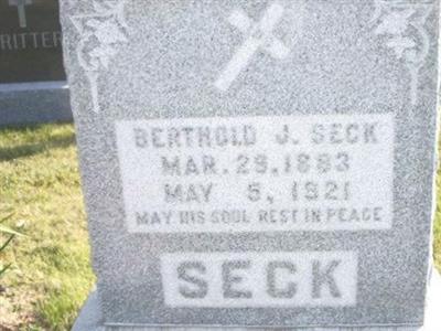 Berthold J Seck on Sysoon
