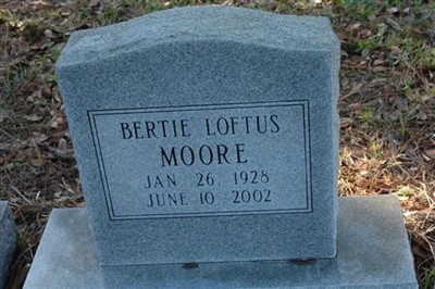 Bertie Loftus Moore on Sysoon