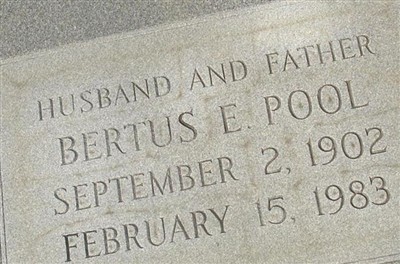 Bertus E. Pool on Sysoon