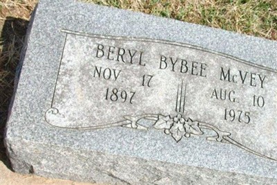 Beryl Bybee McVey on Sysoon